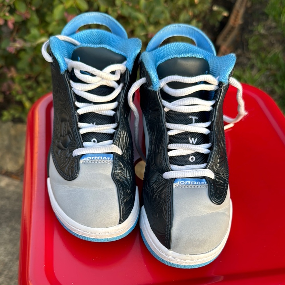 Jordan Dub-Zero golf grey university blue Charcoal Sneakers 2014 size 13c